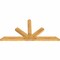 Ekena Millwork Saratoga Rough Sawn Timber Gable Bracket, Western Red Cedar, 96"W x 48"H x 4"D x 6"F, 12/12 Pitch GBW096X48X0406SAR00RWR - alternate 4